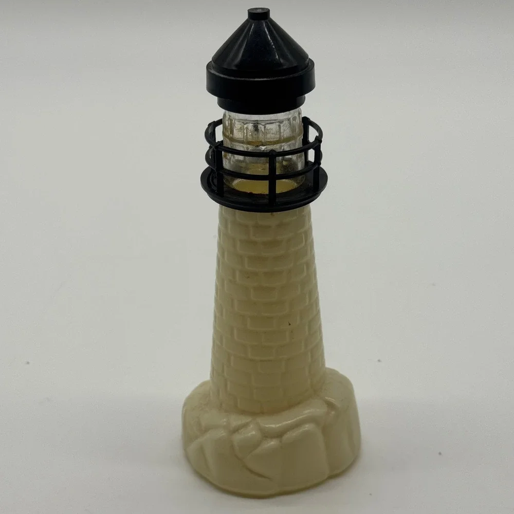 Vintage Old Spice Lighthouse Decanter After Shave Lotion Bottle Shulton 6oz